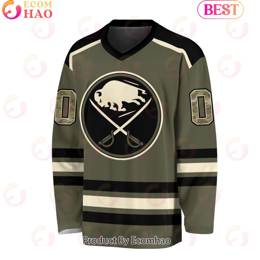 NHL Buffalo Sabres Special Camo Hockey Jersey