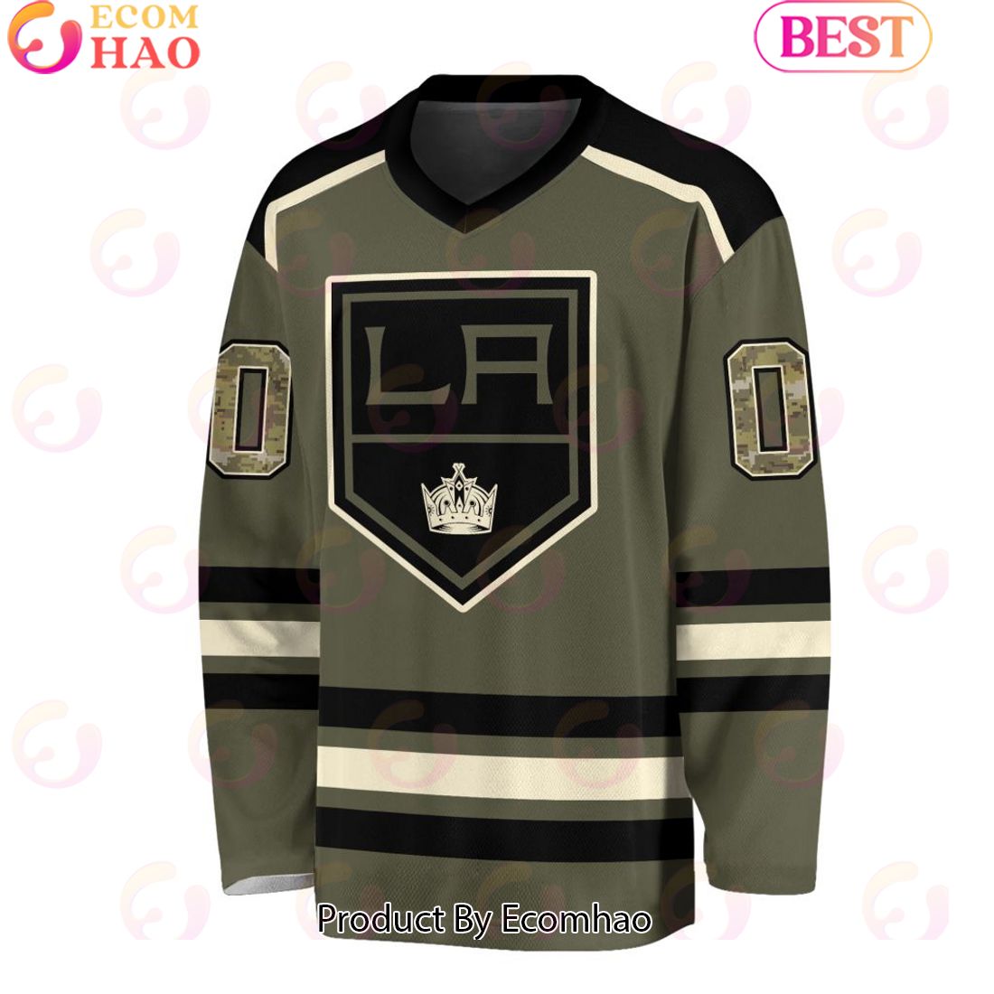 NHL Los Angeles Kings Special Camo Hockey Jersey