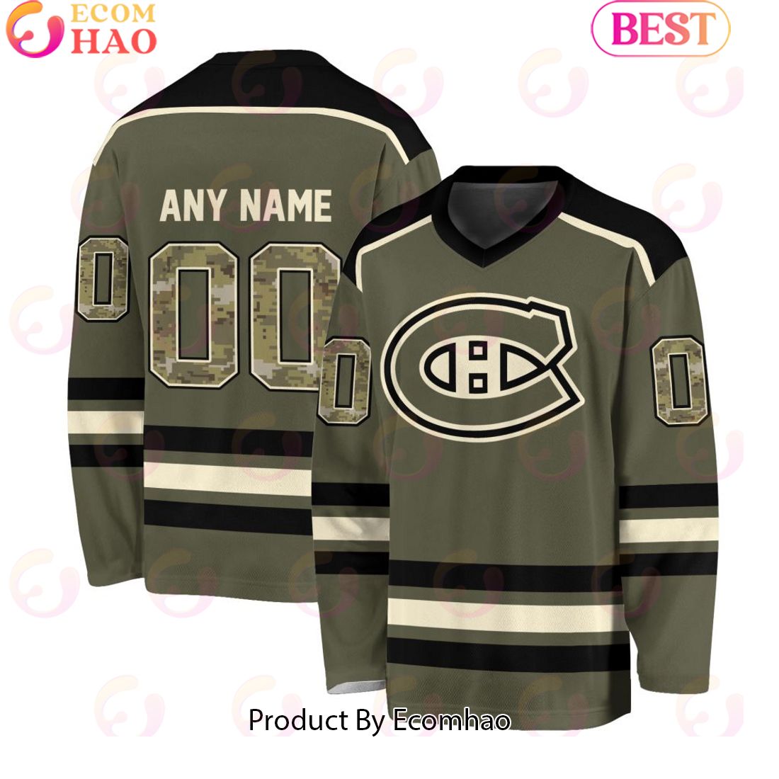 NHL Dallas Stars Special Camo Hockey Jersey