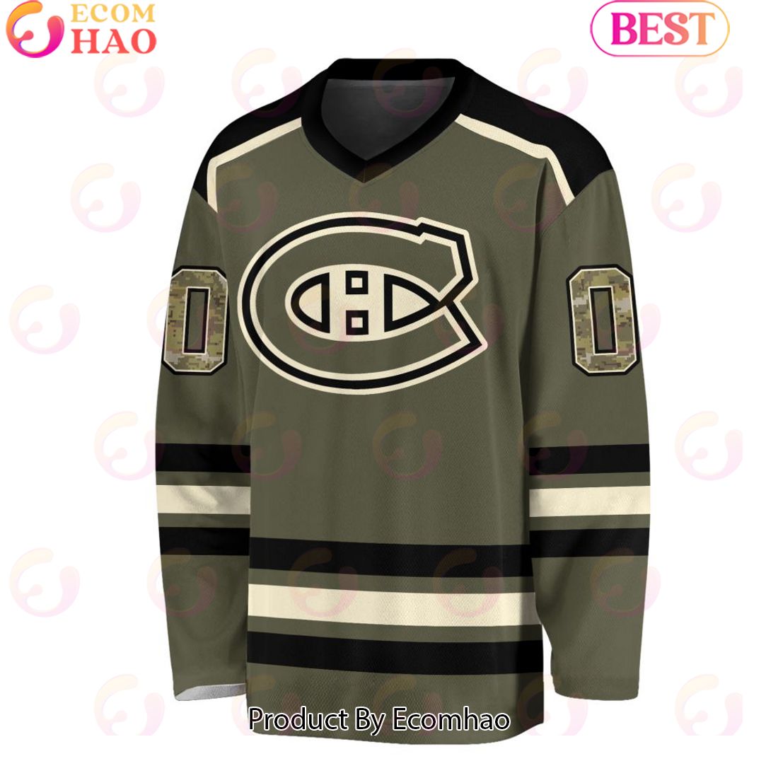 NHL Montreal Canadiens Special Camo Hockey Jersey