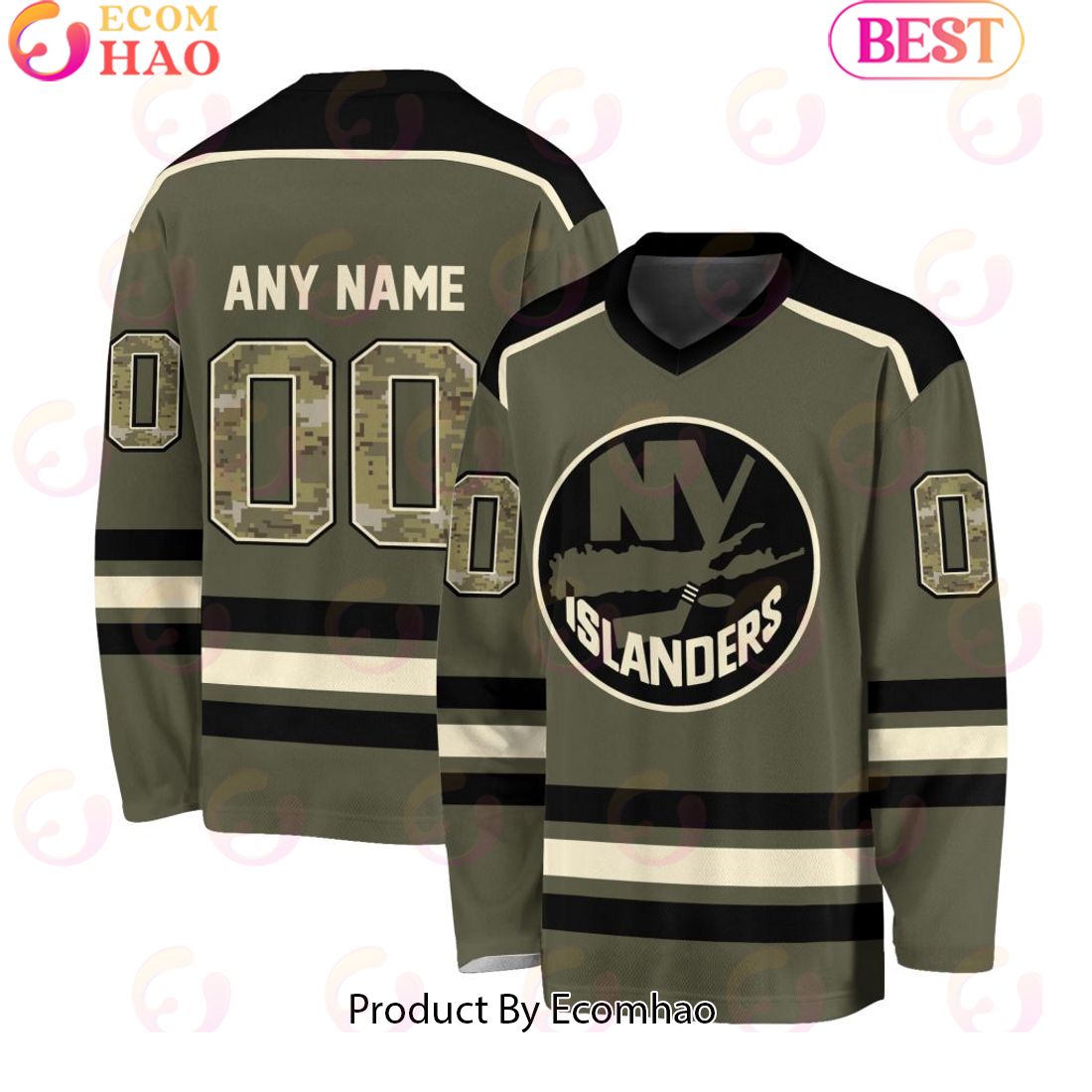 NHL New York Islanders Special Camo Hockey Jersey