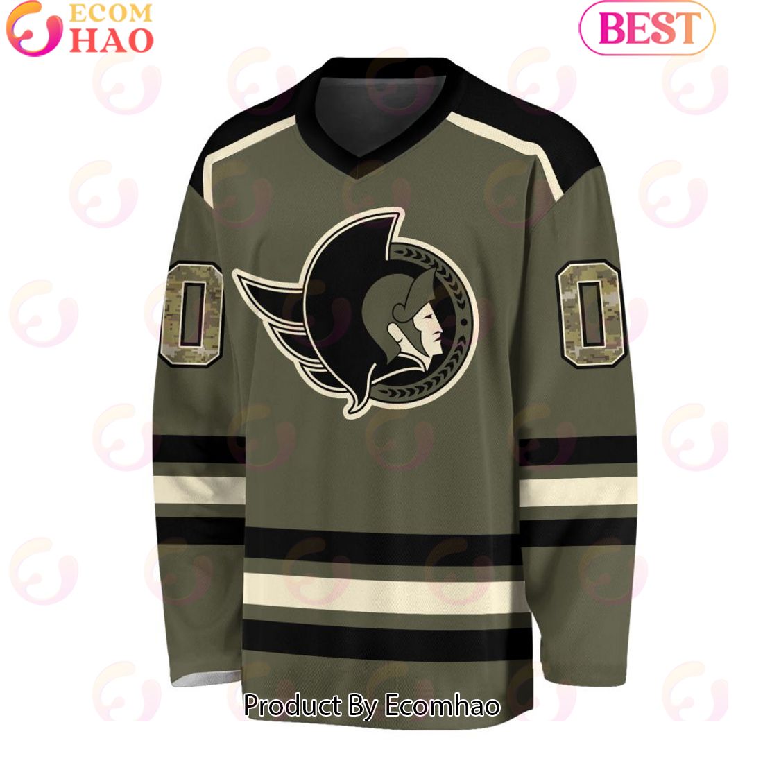 NHL Ottawa Senators Special Camo Hockey Jersey