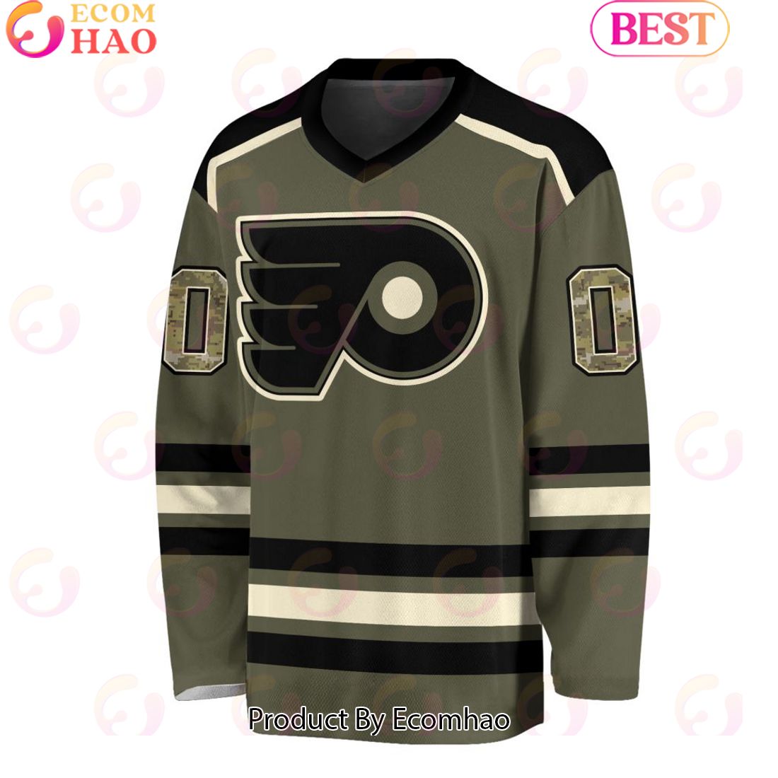 NHL Philadelphia Flyers Special Camo Hockey Jersey