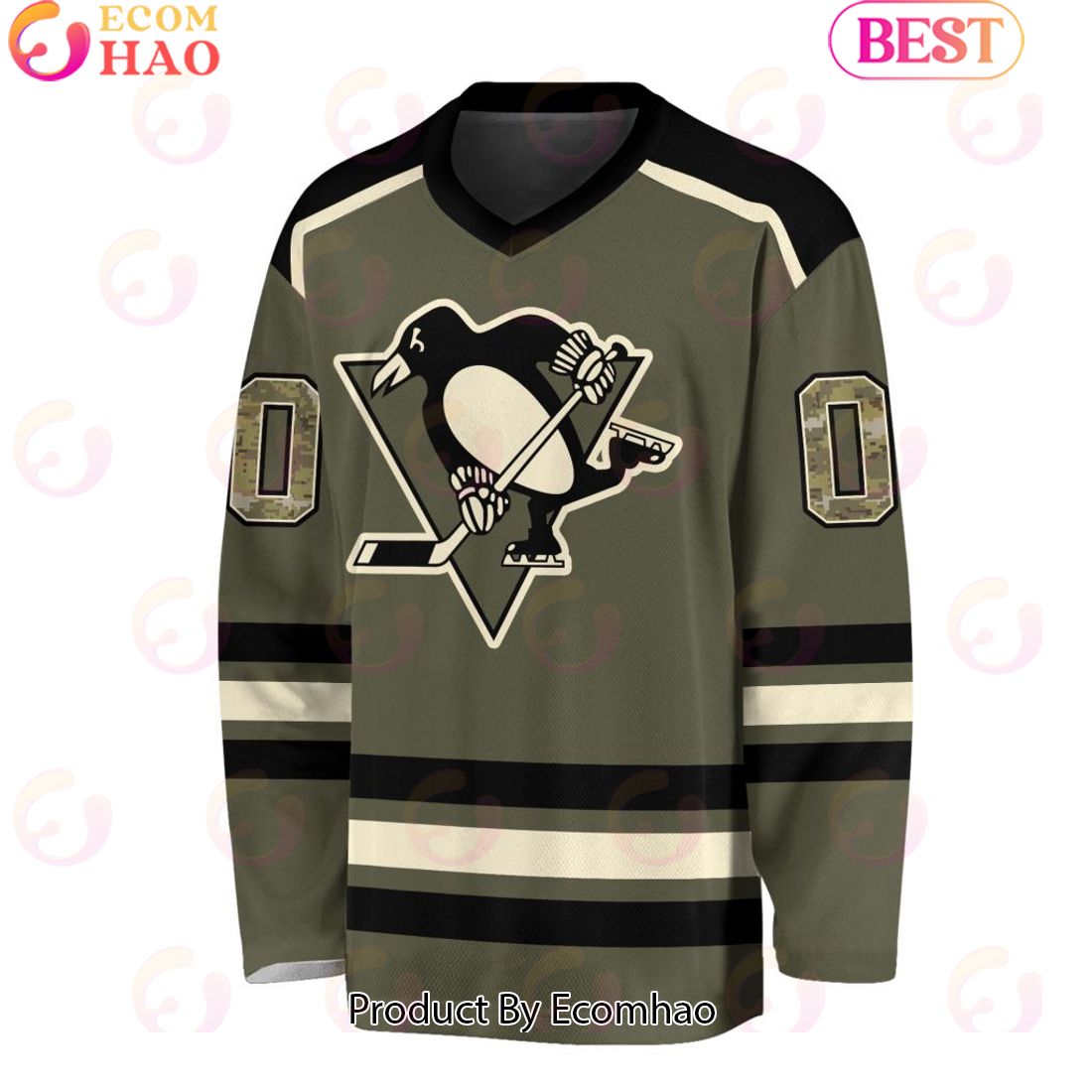 NHL Pittsburgh Penguins Special Camo Hockey Jersey