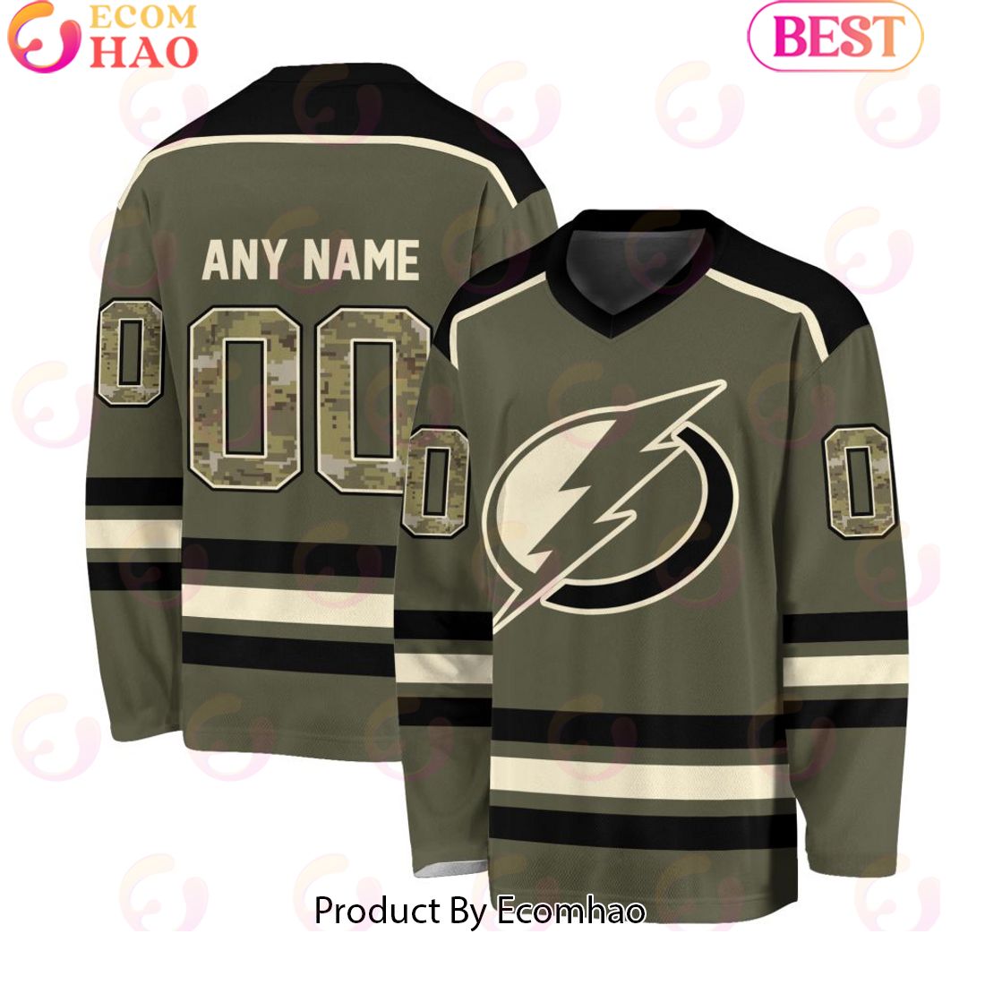 NHL Winnipeg Jets Special Camo Hockey Jersey