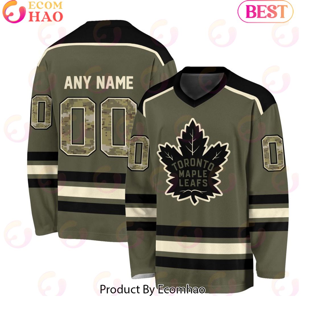 NHL Toronto Maple Leafs Special Camo Hockey Jersey