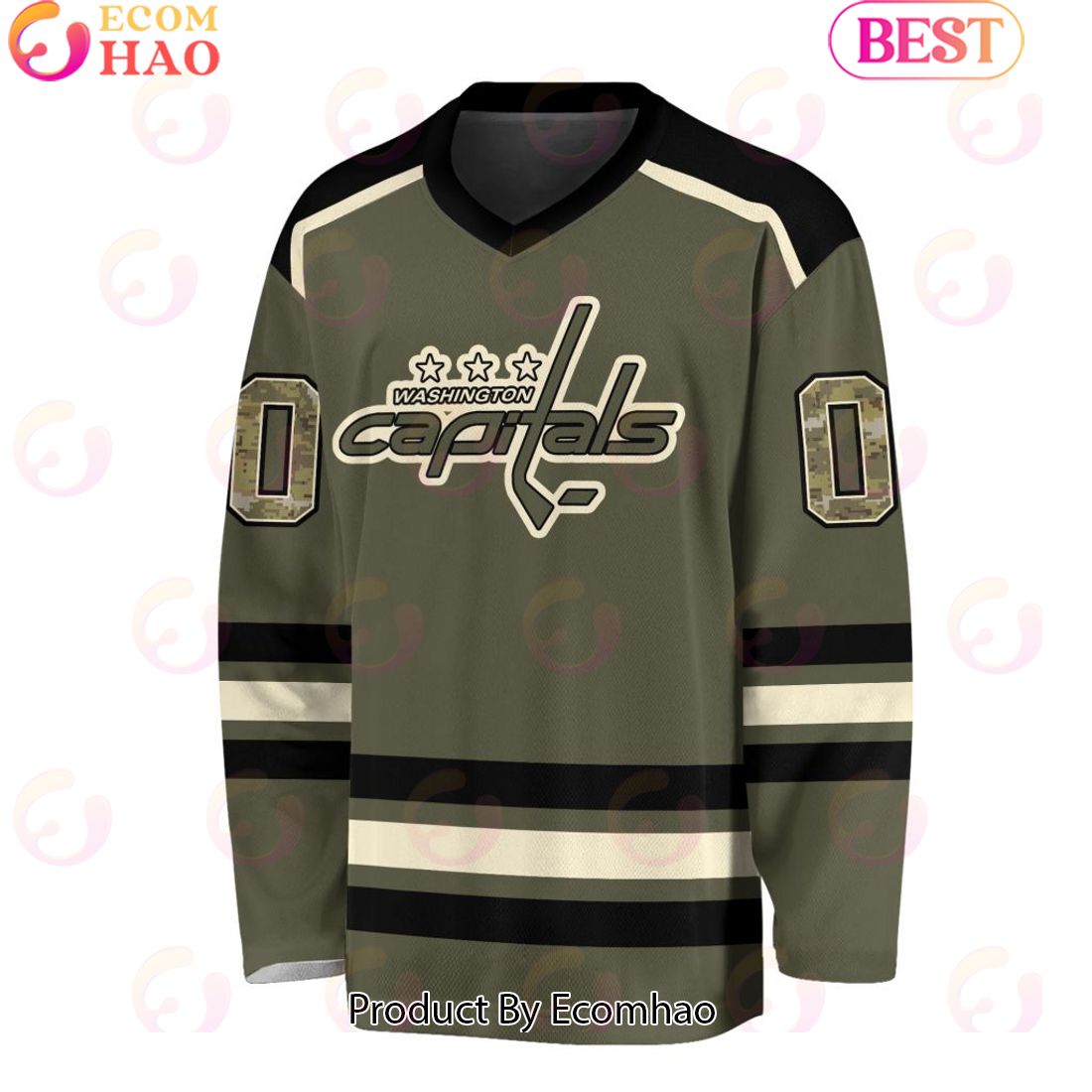 NHL Washington Capitals Special Camo Hockey Jersey