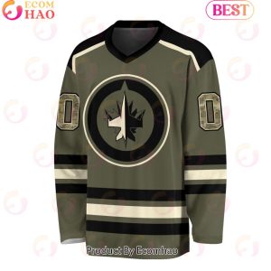 NHL Winnipeg Jets Special Camo Hockey Jersey