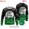 Custom Name NHL Columbus Blue Jackets Special Christmas Ugly Sweater Design