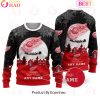 Custom Name NHL Edmonton Oilers Special Christmas Ugly Sweater Design