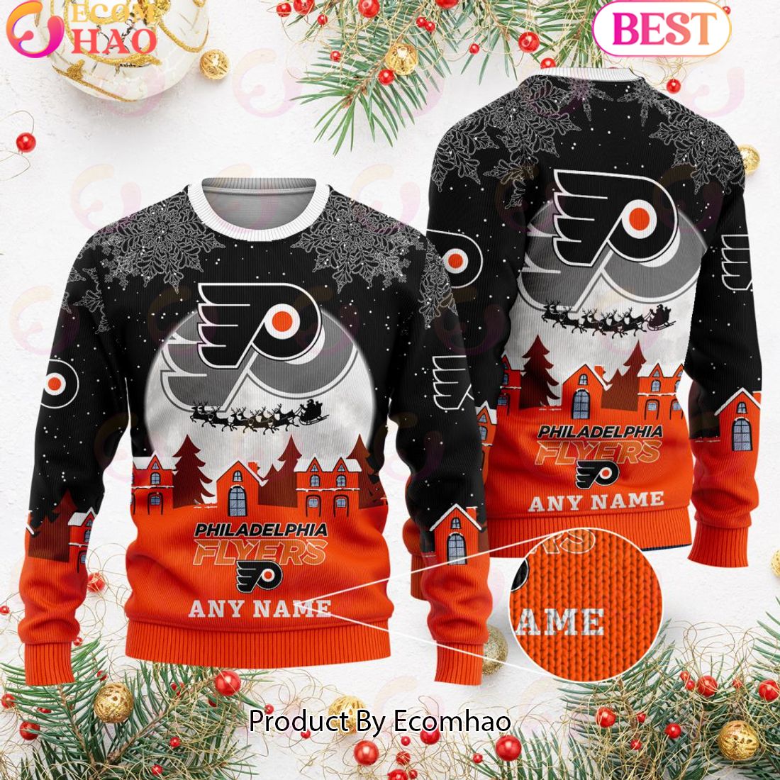 Personalized NHL Philadelphia Flyers Special Pink Fight Breast