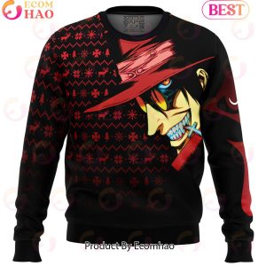 Dark Fanstasy Alucard Hellsing Ugly Christmas Sweater