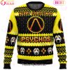 Mighty Morphin Power Rangers Black Ugly Christmas Sweater