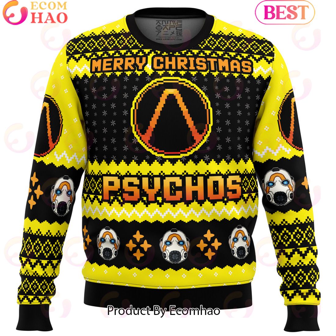 Maliwan Christmas Borderlands Ugly Christmas Sweater