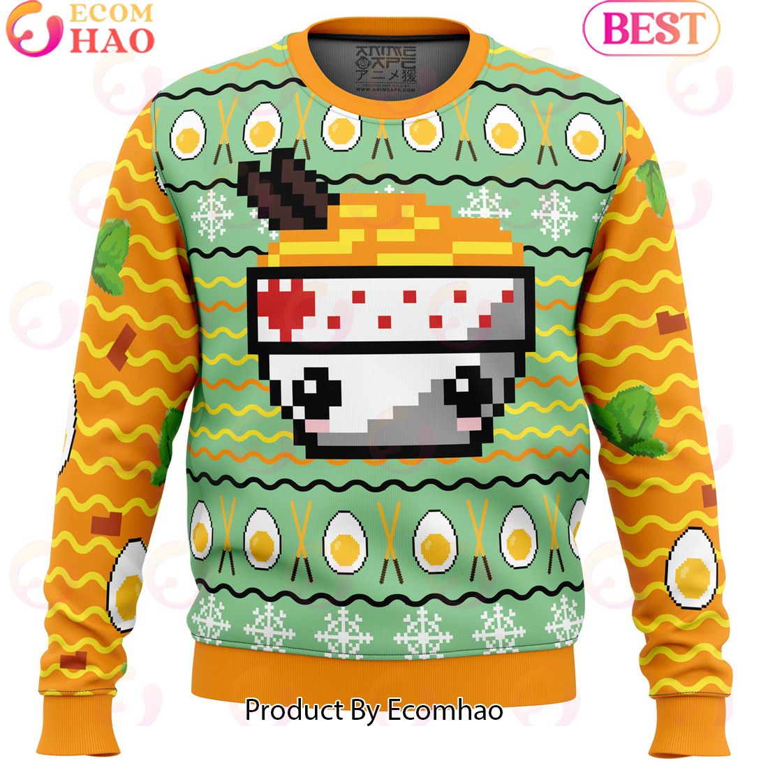 Ramen Ugly Christmas Sweater