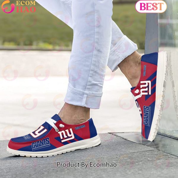 NFL New York Giants Hey Dude Shoes Custom Your Name