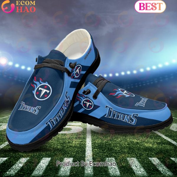 NFL Tennessee Titans Hey Dude Shoes Custom Your Name