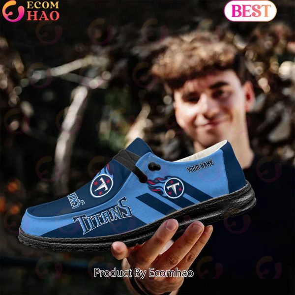 NFL Tennessee Titans Hey Dude Shoes Custom Your Name