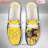 NCAA Michigan State Spartans Mascot Design Custom Name Hey Dude Shoes NCAA Michigan State Spartans Mascot Design Custom Name Hey Dude Shoes