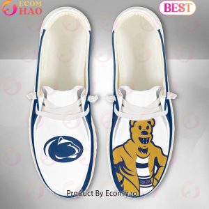 NCAA Penn State Nittany Lions Mascot Design Custom Name Hey Dude Shoes