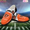 NFL Cleveland Browns Broken Wall Logo Design Hey Dude Shoes Custom Your Name