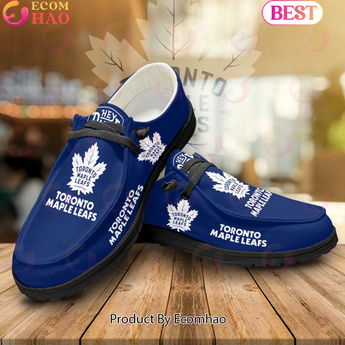 NHL Toronto Maple Leafs Special Design Dudes Shoes