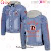 NFL Cleveland Browns Born x Raised Hooded Full-Button Denim Jacket