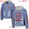 NFL Seattle Seahawks Born x Raised Hooded Full-Button Denim Jacket