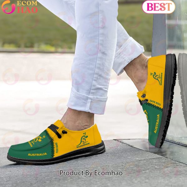 Rugby World Cup Australia Custom Name Hey Dude Shoes