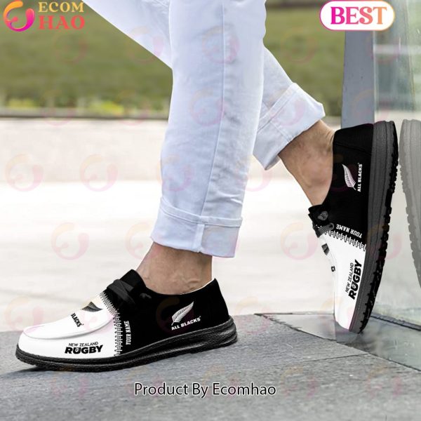 Rugby World Cup New Zealand Custom Name Hey Dude Shoes
