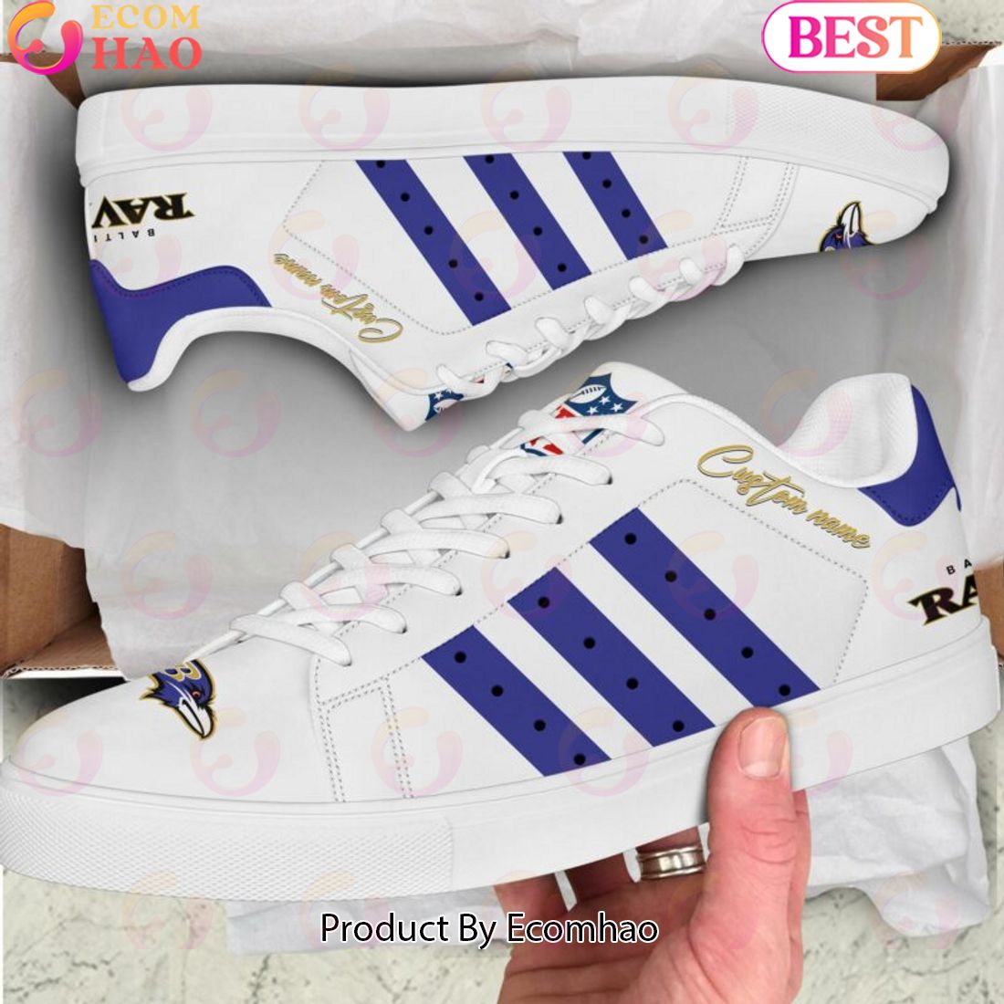 NFL Team Baltimore Stan Smith 2023 – Limited Edition