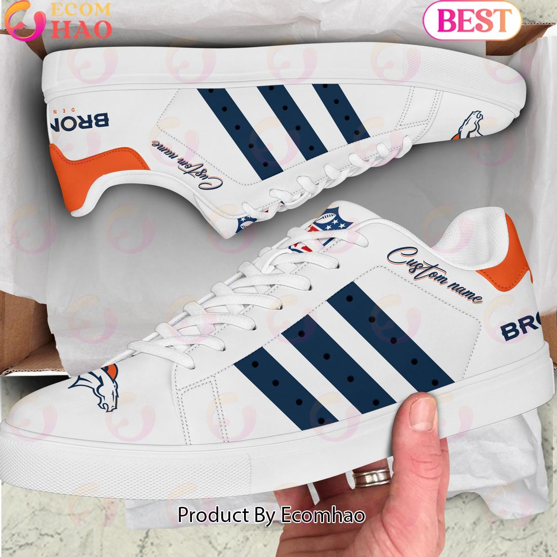 NFL Team Denver Broncos Stan Smith 2023 – Limited Edition  Copy_