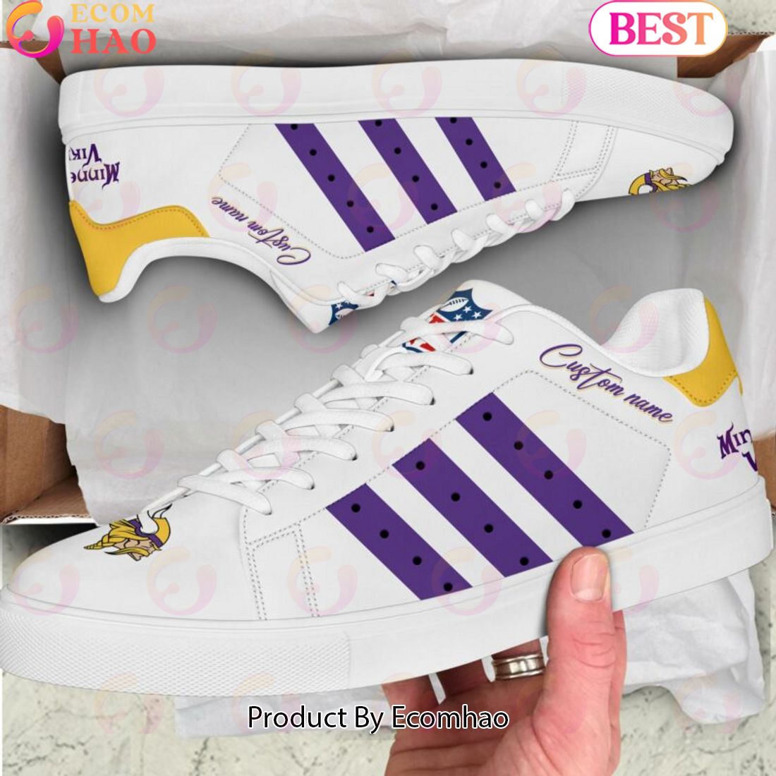 NFL Team Minnesota Vikings Stan Smith 2023 – Limited Edition