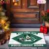 NFL Philadelphia Eagles Sport Team And Mickey Home Sweet Home Doormat
