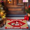 NFL Pittsburgh Steelers Sport Team And Mickey Home Sweet Home Doormat NFL Pittsburgh Steelers Sport Team And Mickey Home Sweet Home Doormat
