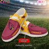 Customize Your Name with Atlanta Falcons Fashionable Hey Dude Sneakers Customize Your Name with Atlanta Falcons Fashionable Hey Dude Sneakers