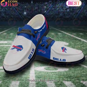 Customize Your Name with Buffalo Bills Fashionable Hey Dude Sneakers