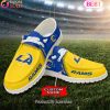 Customize Your Name with Los Angeles Chargers Fashionable Hey Dude Sneakers Customize Your Name with Los Angeles Chargers Fashionable Hey Dude Sneakers