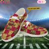 NCAA Iowa Hawkeyes Mosaic Broken Design Hey Dude Shoes Custom Name