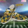 NCAA Miami Hurricanes Mosaic Broken Design Hey Dude Shoes Custom Name