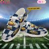 NCAA Pittsburgh Panthers Mosaic Broken Design Hey Dude Shoes Custom Name