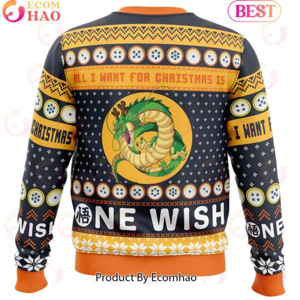 A Very Shenron Christmas Dragon Ball Z Ugly Christmas Sweater