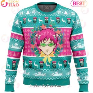 Christmas at School Saiki Kusuo no Psi-nan Ugly Christmas Sweater