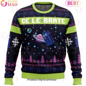 Christmas in Gallifrey Doctor Who Ugly Christmas Sweater