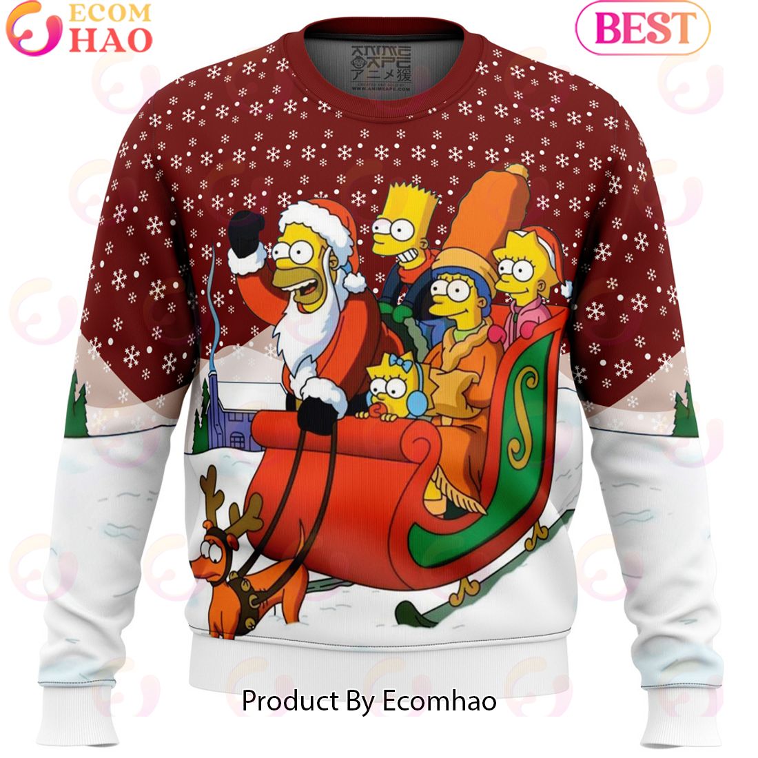 Family Tradition The Simpsons Ugly Christmas Sweater