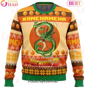 Kamehameha Dragon Ball Z Ugly Christmas Sweater