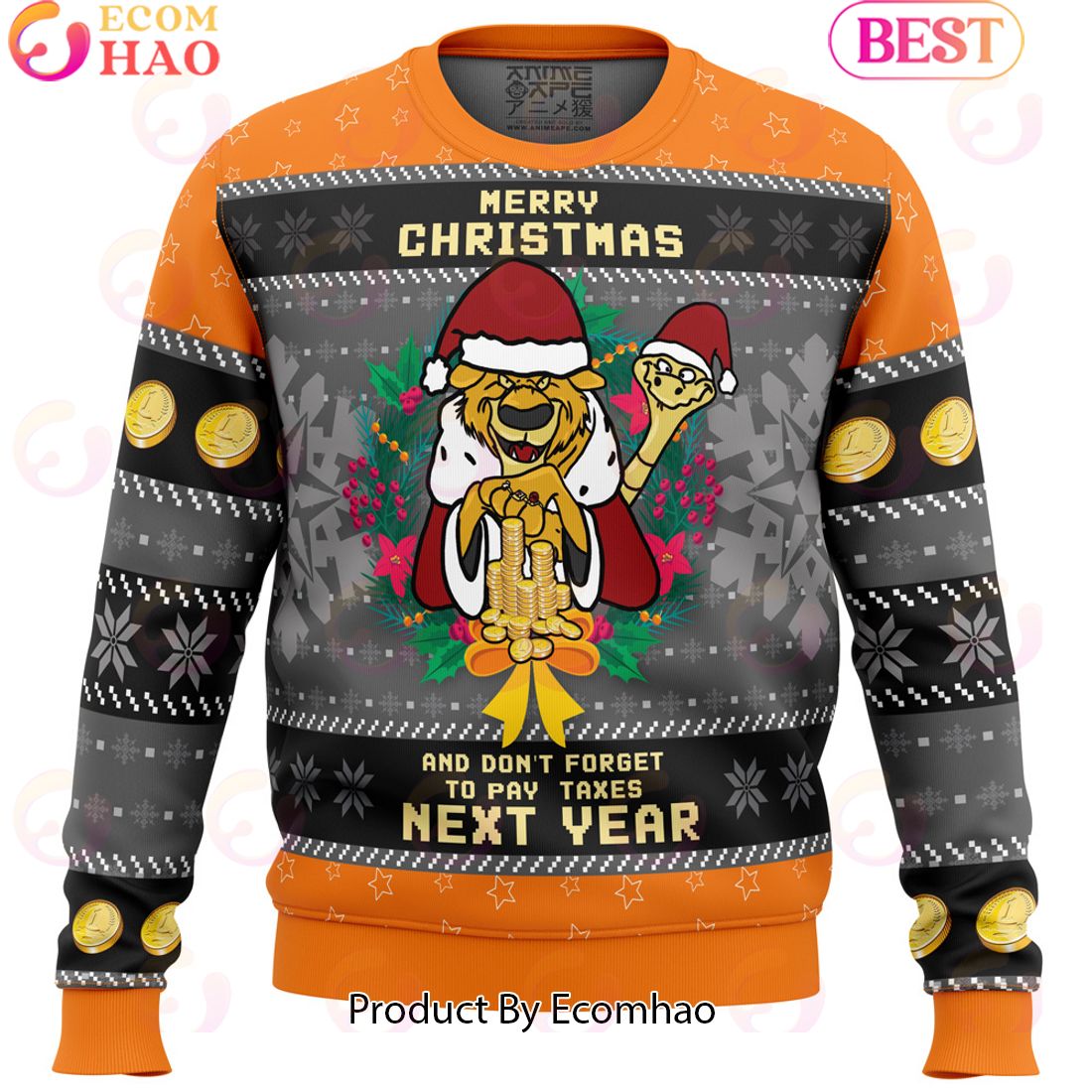 Merry Taxes Christmas Robin Hood Ugly Christmas Sweater