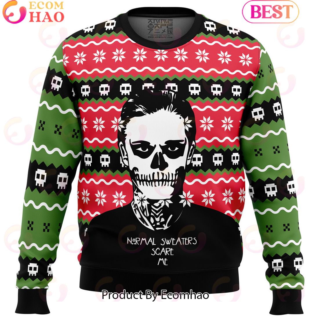 Normal Sweaters Scare Me American Horror Story Ugly Christmas Sweater