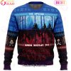 NCAA Alabama Crimson Tide Reindeer Light Ugly Christmas Sweater