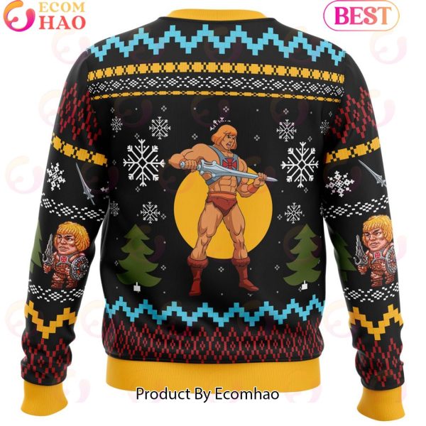 The Good Power of Christmas He-Man Ugly Christmas Sweater